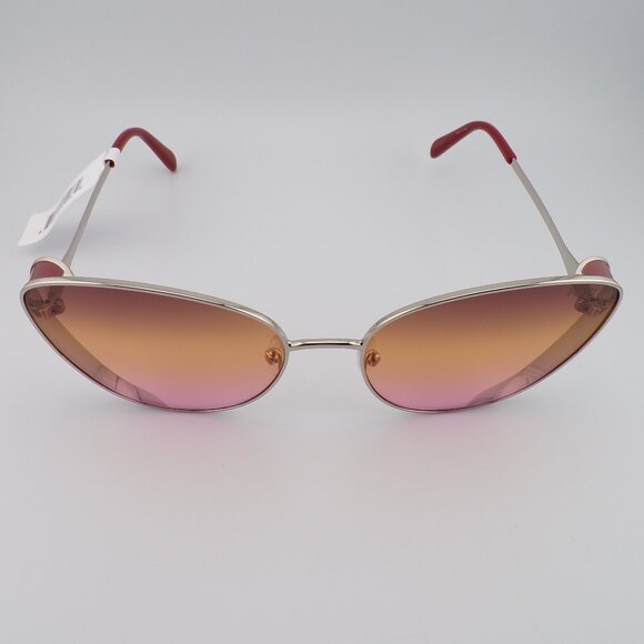 Emilio Pucci Dramatic Gradient Cat Eye Shades, Side Shield Big Bordeaux EP0186 main image 13